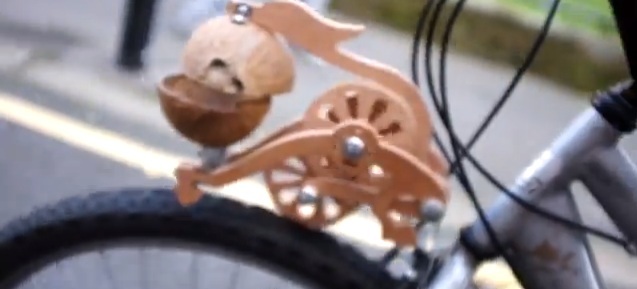 A bicicleta de cocos