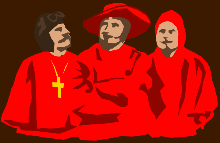 Os três cardeais do Monty Python