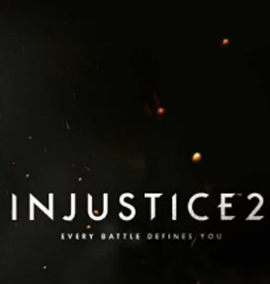 Logo do game Injustice 2