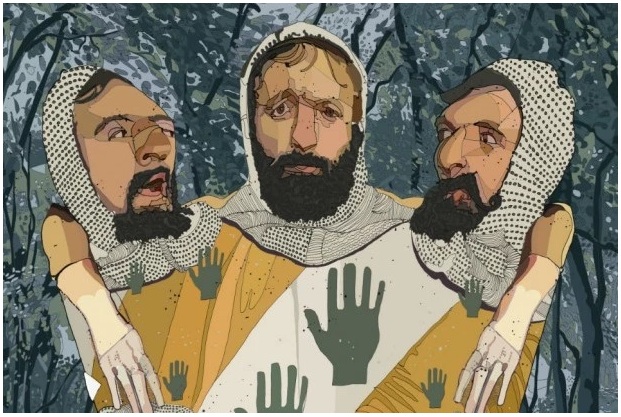 "The Three-Headed Knight", de Tony Rodriguez